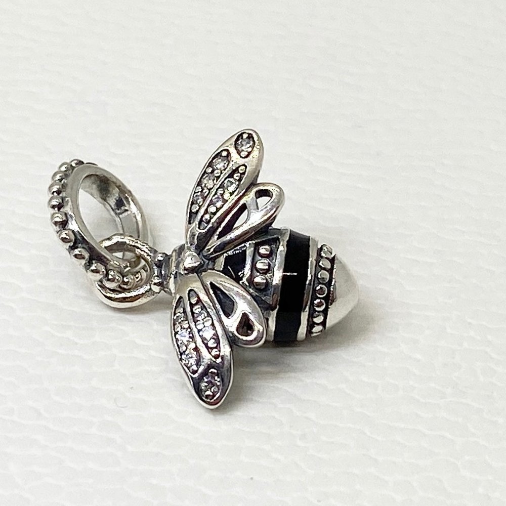 Authentic Pandora Charm Sparkling Queen Bee